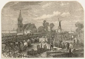 Burials Prints: Rail / St Pancras Built