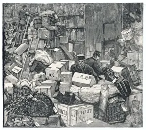 Heap Prints: Rail Strike / Luggage / 1891