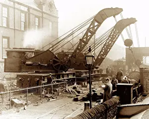 Railway accident at Elswick near Newcastle upon Tyne, 1909