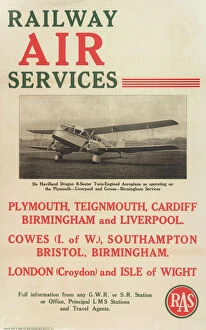Bristol Collection: Railway Air Services Poster