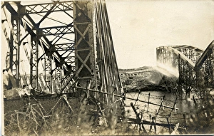 Thuringia Gallery: Railway Bridge Destruction, Ketten, Thuringia