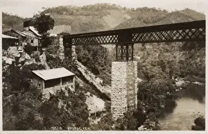 Railway bridge over River Atoyac, Mexico