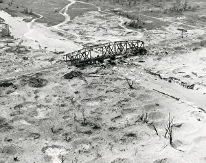 Conflict Prints: Railway bridge at Sinzig Germany, Allied bombing