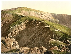 Railway on Snowdon