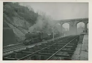 Northampton Prints: Railway Cutting, Roade, Northampton, Collingtree, Northamptonshire, Britain