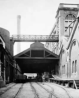 Despatch Prints: Railway despatch yard, Port Sunlight, early 1900s