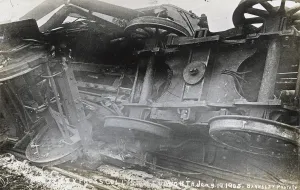 Cudworth Prints: Railway disaster, 19 January 1905