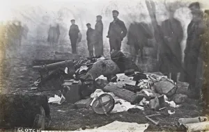 Cudworth Prints: Railway disaster, debris