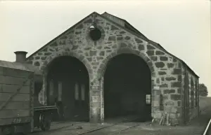 Railway Engine Shed, Tain, Ross & Cromarty, Scotland. Date: 1960s