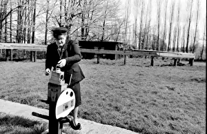 Railway enthusiast couple in Essex