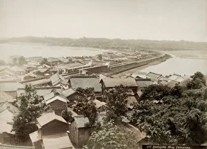 Coastline Collection: Railway, Kanagawa, near Yokohama, Japan