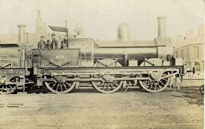Images Dated 26th March 2020: Railway Locomotive No 216 (MS&LR) - (Manchester, Sheffield and Lincolnshire Railway)