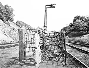 Catcher Prints: Railway mailbag catch net