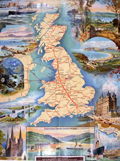 Railway Map of England