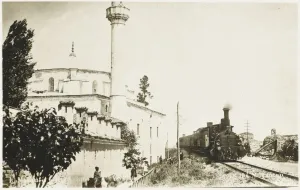 Sofya Prints: Railway passing the Little Aya Sofya