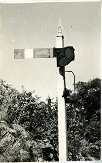 Doncaster Prints: Railway Signal, Sprotbrough, Doncaster, England