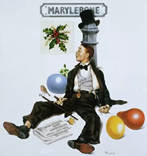 Balloon Gallery: Railway Sleeper - Marylebone Station