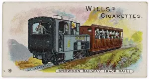 Railway on Snowdon