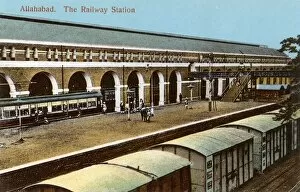 Allahabad Gallery: Railway Station, Allahabad, Uttar Pradesh, India