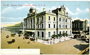 Aires Gallery: Once Railway Station, Buenos Aires, Argentina, South America