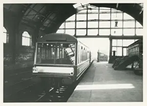 Depot Prints: Railway Station - Depot, Bank Top, Darlington, Durham, Britain. Date: 1965