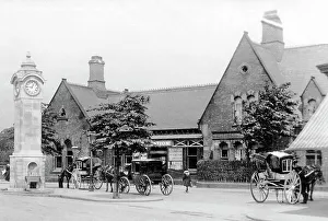 Railway Station, Didsbury early 1900's