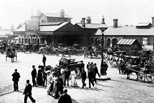 Doncaster Prints: Railway Station, Doncaster early 1900's