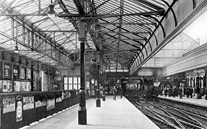 Helensburgh Prints: Railway Station, Helensburgh early 1900's