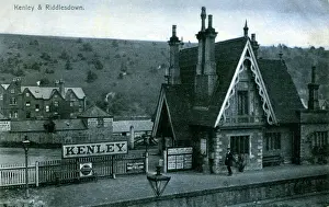 Kenley Prints: Railway Station, Kenley, Surrey