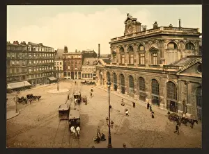 Lillie Prints: The railway station, Lillie, France