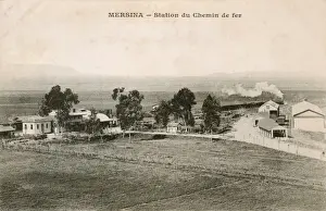 Railway Station at Mersin, Turkey