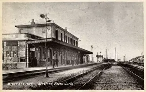 Commune Prints: Railway Station - Monfalcone, Italy
