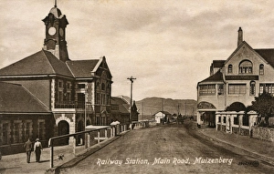 Grocers Gallery: Railway station, Muizenberg, Cape Peninsula, South Africa