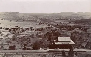 Tracks Prints: Railway Station near Ladysmith, South Africa