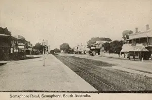 Semaphore Prints: Railway station platform, Semaphore, Southern Australia