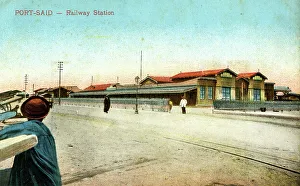 Railway Station, Port Said, Egypt