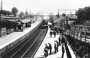 Railway Station, Shildon early 1900's