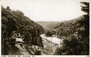 Herefordshire Prints: Railway Station, Symonds Yat, Herefordshire