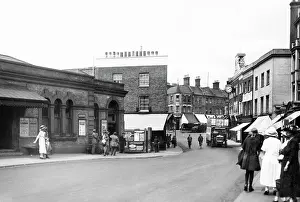 Railway Station and Tranquil Vale, Blackheath early 1900's