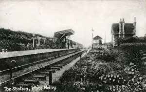 Witham Prints: The Railway Station, White Notley, Essex