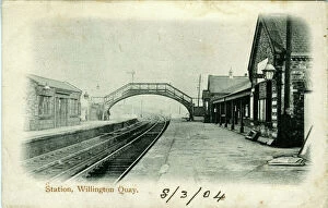 Northumberland Gallery: Railway Station, Willington Quay, Northumberland