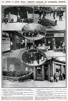 Barricaded Gallery: Railway strike 1911: Aftermath