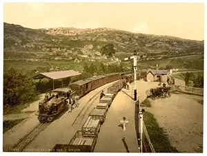 Ffestiniog Prints: Railway, Tan-y-Bwlch, Festiniog (i. e. Ffestiniog), Wales