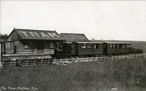 Winchelsea Prints: The Railway - Tram Station, Rye, Sussex