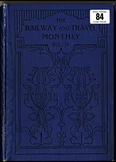 Includes Prints: The Railway and Travel Monthly, cover design