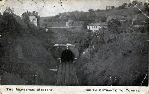 Sophia Prints: Railway Tunnel South Entrance, Merstham, Surrey