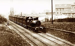 Rossendale Prints: Railway at Waterfoot, Victorian period