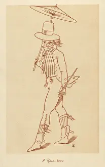 Beau Prints: A Rain-beau c. 1790