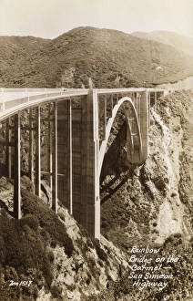 Rainbow Bridge, Big Sur, Monterey County, California, USA Rainbow Bridge, Big Sur, Monterey County, California, USA
