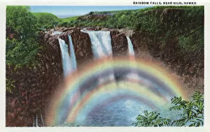 Mist Collection: Rainbow Falls, near Hilo, Hawaii, USA